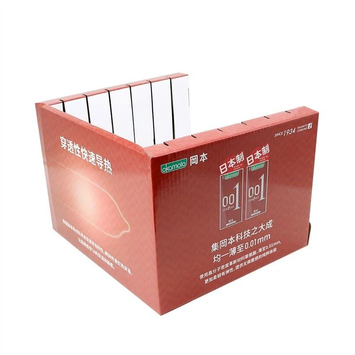Red Condom Retail Display Box
